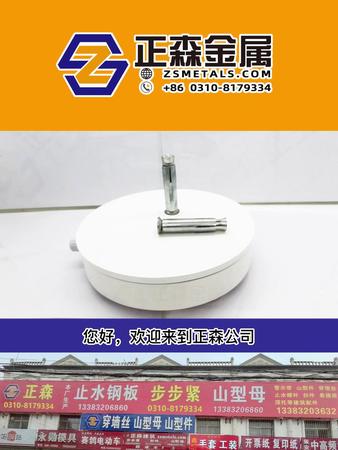 正森 沉頭內(nèi)膨脹 鍍鋅沉頭十字 平頭 減速帶專用膨脹 窗式壁虎